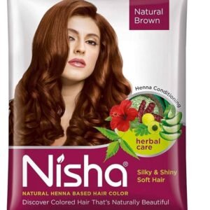 NISHA  HAIR COLOR BROWN