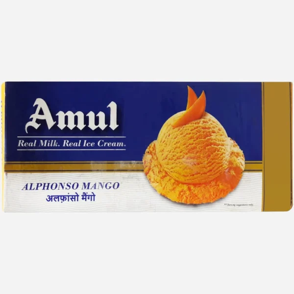 AMUL ALPHONSO MANGO ICECREAM 750 ML