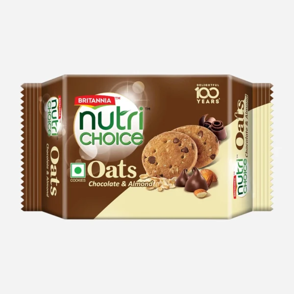 BRITANIA NUTRI CHOICE OATS CHOCOLATE 100 GM