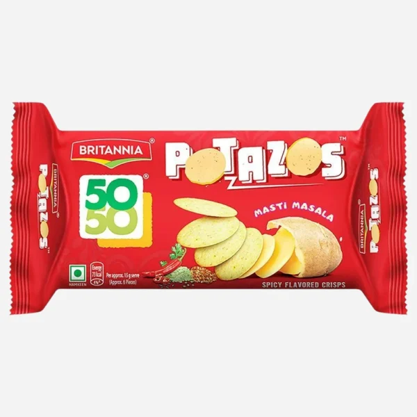 BRITANNIA 50 50 POTAZOS 29 GRAM