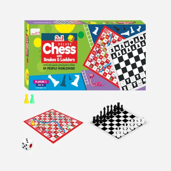 CHESS DELUX 2IN1