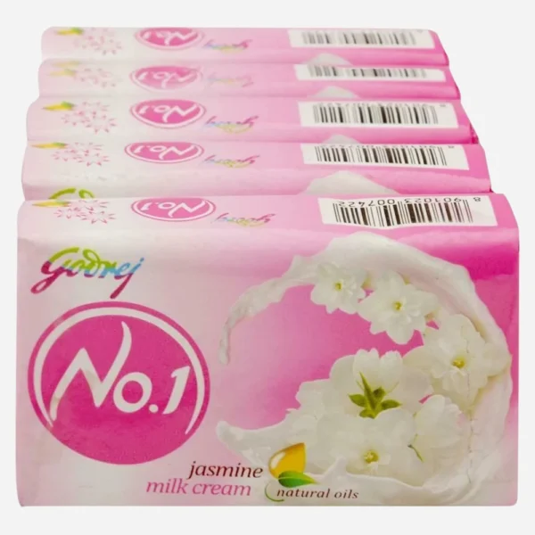 GODREJ NO 1 JASMINE 4+1 PACK