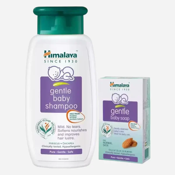 HIMALAYA GENTEL BABY SHAMPOO + SOAP