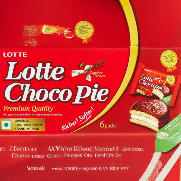 LOTTE CHOCOPIE MILK CREME 168 G