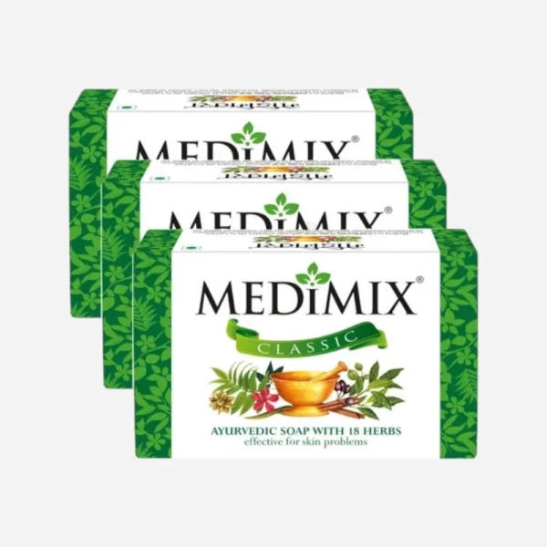 MEDIMIX AYURVEDIC SOAP 3 PACK 375GM