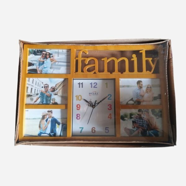MEERA FAMILY FRAM CLOCK