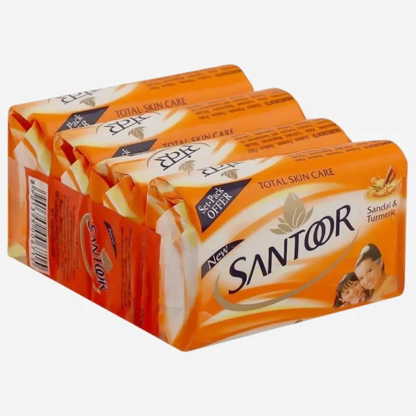SANTOOR SANDAL 4 PACK