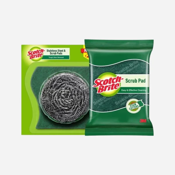 SCOTCH BRITE STAINLESS STEEL + SCRUB