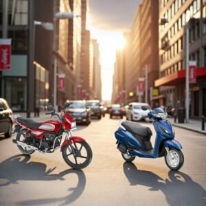 Bikes and Scooters